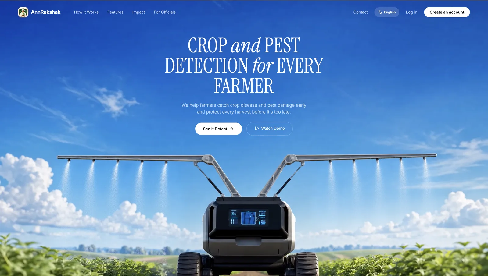 AnnRakshak — crop disease AI that refuses to guess